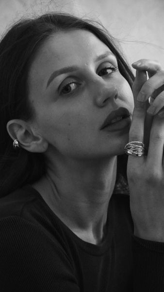 Каблучка плетена S158 фото